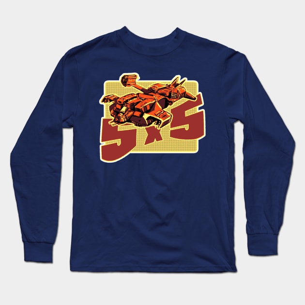 5x5 Long Sleeve T-Shirt by R10Creator